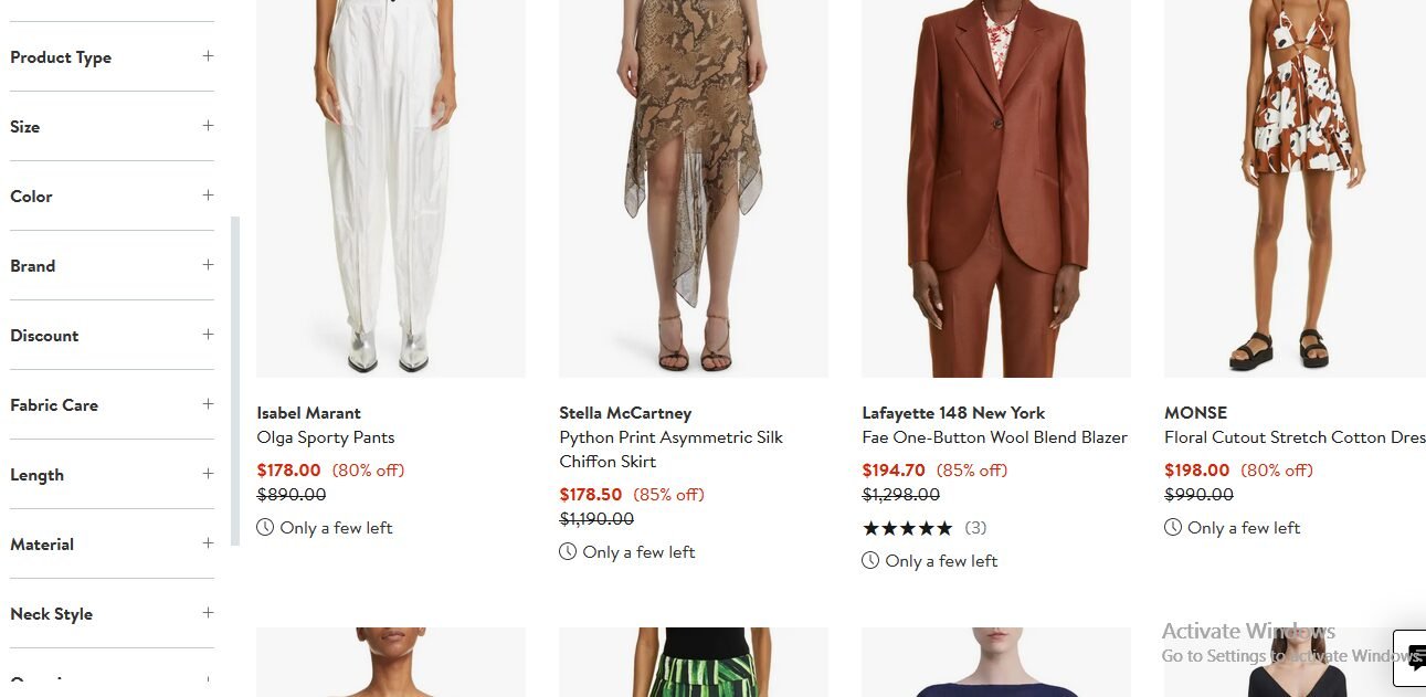 Nordstrom Coupon codes and deals