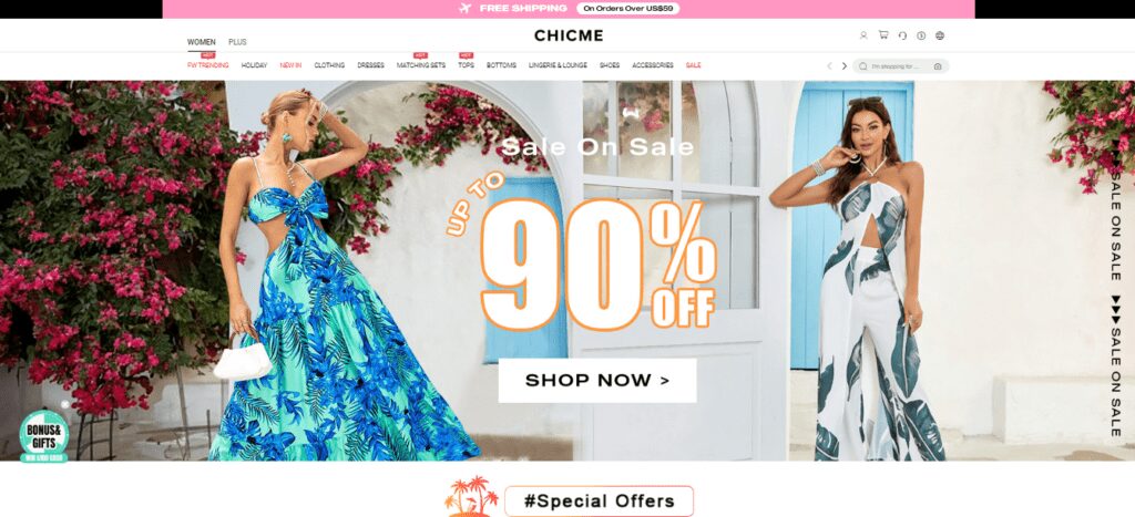 Chic me discount