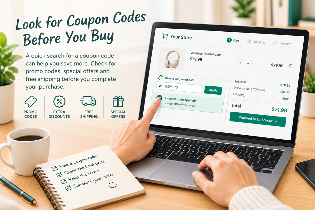 Coupon Codes Before You Buy