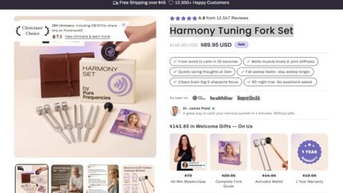 Harmony-Tuning-Fork -set-sale