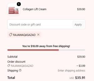 CocoBeauty Coupon Code — 43% Off on Collagen Lift Cream